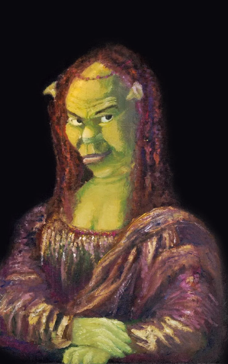 Shrek-a-Lisa Prints